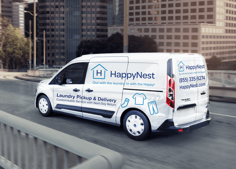 Dayton, Ohio HappyNest Pickup and Delivery Laundry Service